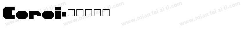 Coroi字体转换