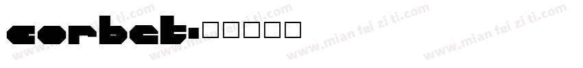 corbet字体转换