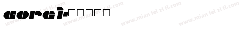 core1字体转换