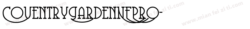 CoventryGardenNFPro字体转换