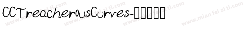 CCTreacherousCurves字体转换