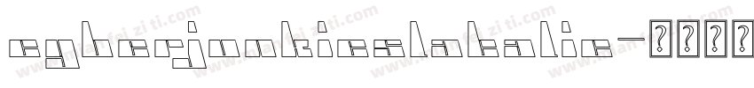 cyberjunkieslatalic字体转换
