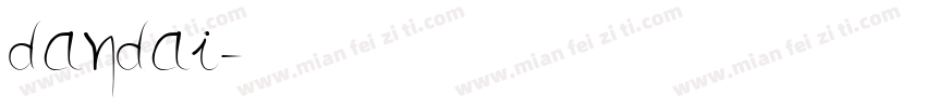 dandai字体转换