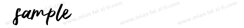 宋体sample字体转换
