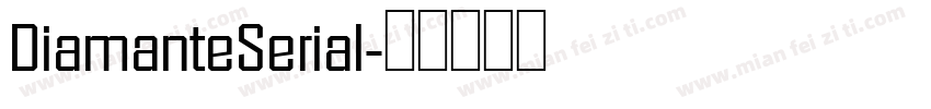 DiamanteSerial字体转换