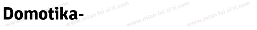 Domotika字体转换