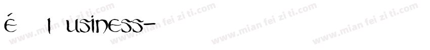 ESRIBusiness字体转换