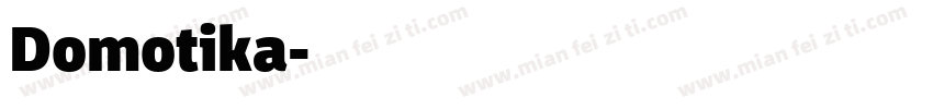Domotika字体转换