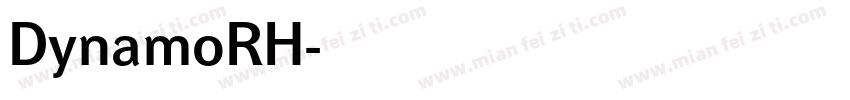 DynamoRH字体转换