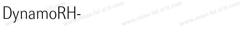 DynamoRH字体转换