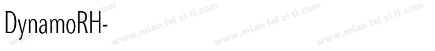 DynamoRH字体转换