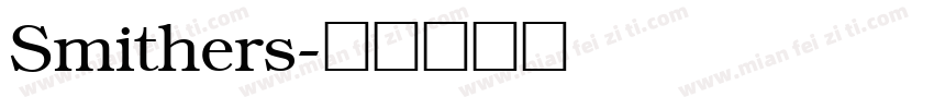 Smithers字体转换