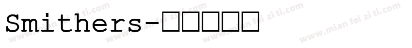 Smithers字体转换