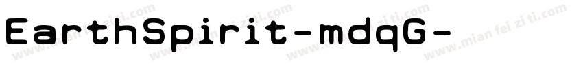 EarthSpirit-mdqG字体转换