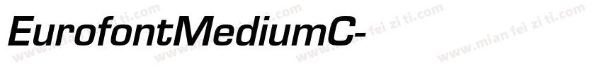 EurofontMediumC字体转换