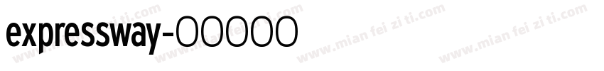 expressway字体转换