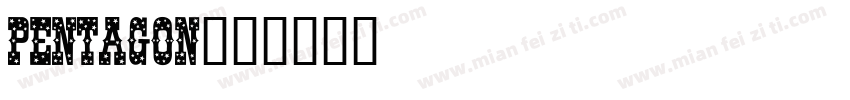 Pentagon字体转换