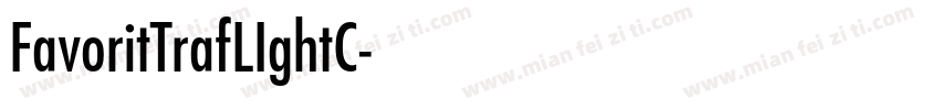 FavoritTrafLIghtC字体转换