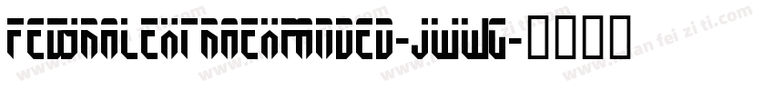 FedyralExtraExpanded-jwWG字体转换