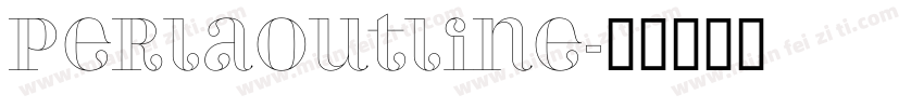 PerlaOutline字体转换