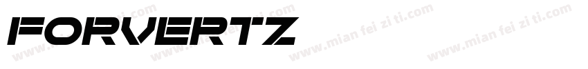 Forvertz字体转换