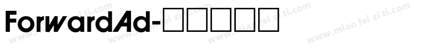ForwardAd字体转换