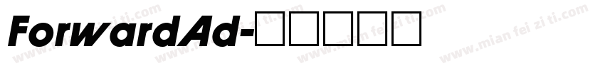 ForwardAd字体转换