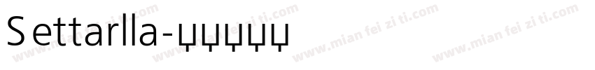 Settarlla字体转换