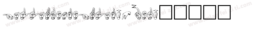 GallaudetRegular-qZe1字体转换