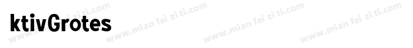 AktivGrotes字体转换