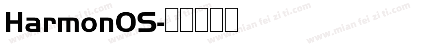 HarmonOS字体转换