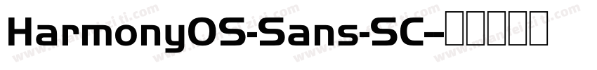 Harmony0S-Sans-SC-字体转换