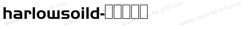 harlowsoild字体转换