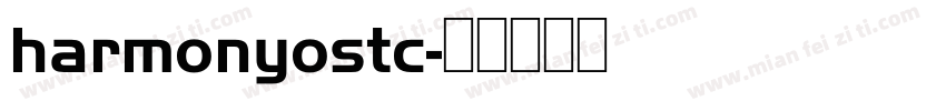 harmonyostc字体转换