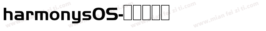 harmonysOS字体转换