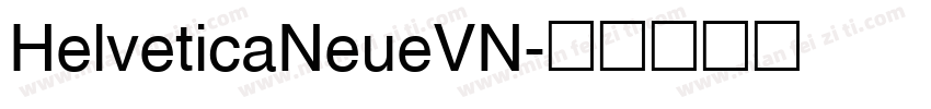 HelveticaNeueVN字体转换