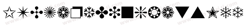 ITCZapfDingbatsMedium字体转换