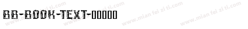 bb-book-text字体转换