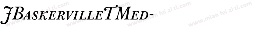 JBaskervilleTMed字体转换
