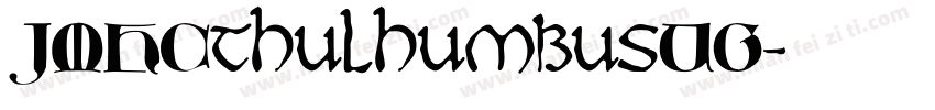 JMHCthulhumbusUG字体转换