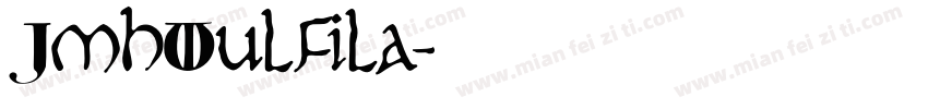 JmhWulfila字体转换