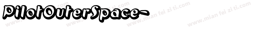 PilotOuterSpace字体转换