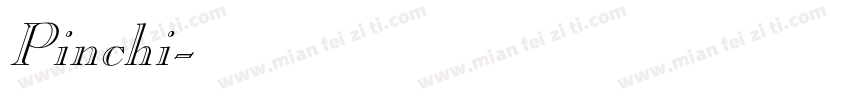 Pinchi字体转换