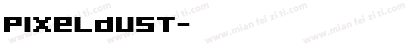 Pixeldust字体转换
