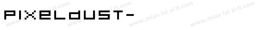 Pixeldust字体转换