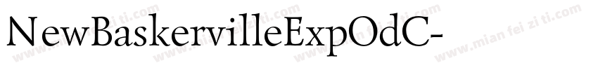 NewBaskervilleExpOdC字体转换