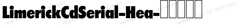 LimerickCdSerial-Hea字体转换