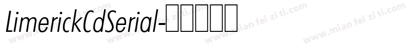 LimerickCdSerial字体转换