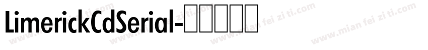 LimerickCdSerial字体转换