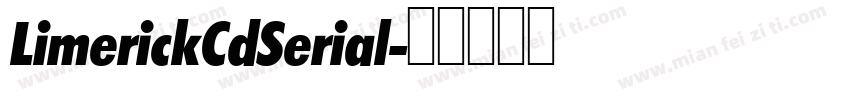 LimerickCdSerial字体转换